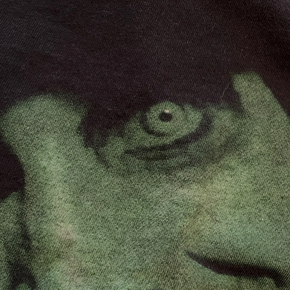 Marilyn Manson As the Wicked Witch 
Men's Black Graphic Tee with Green Design - Picture 5 of 5